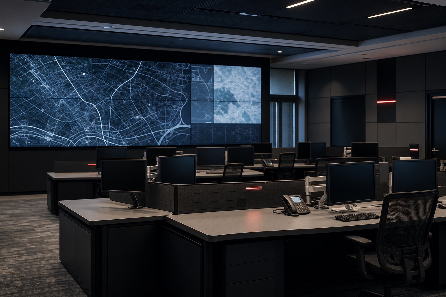 Neutral operational setting representing CritiCall Command & Control Consultancy